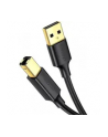 Ugreen US135 USB 2.0 A-B do drukarki, pozłacany, 5m czarny - nr 5