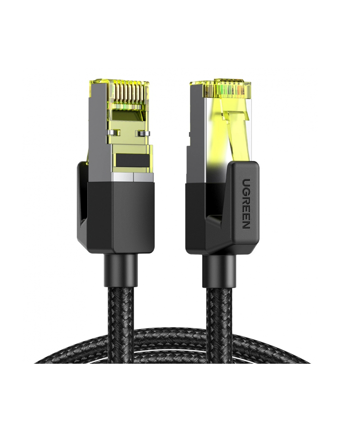 UGREEN NW150 w oplocie, Ethernet RJ45, Cat.7, F/FTP, 1m (czarny) główny