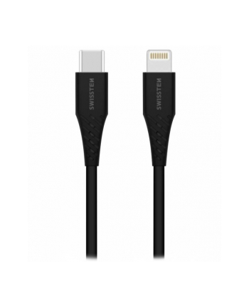 Swissten USB-C - Lightning 1.0m czarny