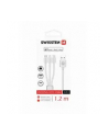 Swissten tekstylny 3w1 mFi 1.2 m Srebrny - nr 2
