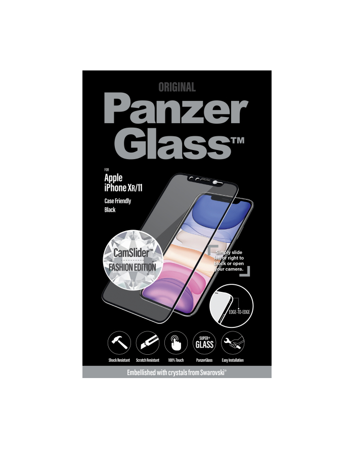 PanzerGlass CamSlider SWAROVSKI do iPhone 11 / XR główny