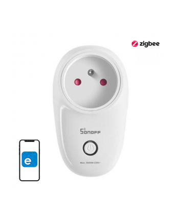 Sonoff S26 R2 Zigbee Typ E Inteligentne gniazdko WiFi Sonoff S26 (wersja europejska) typ E nr 1