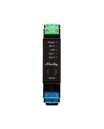 Shelly 2-kanałowy przekaźnik Pro 2PM WIFI/LAN