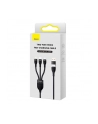 Baseus Flash Series 2 USB 3w1, USB-C + micro USB + Lightning, 100W, 1.2m (czarny) - nr 5