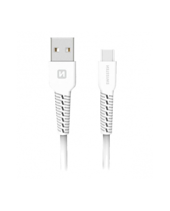 Swissten USB - USB-C 1.0m biały