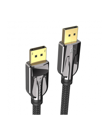 Vention HCABI 2x Display Port męsko-męski, 8K 60Hz, 3m (czarny) nr 1