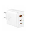 Baseus OS-Cube Pro 2xUSB-C + USB, 65W (biała) - nr 1