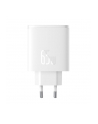 Baseus OS-Cube Pro 2xUSB-C + USB, 65W (biała) - nr 2