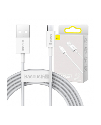 Baseus Superior Series USB do micro USB, 2A, 2m (biały) nr 2