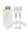 Baseus Cafule USB-C do USB-C, 100W, 1m (biały) - nr 1