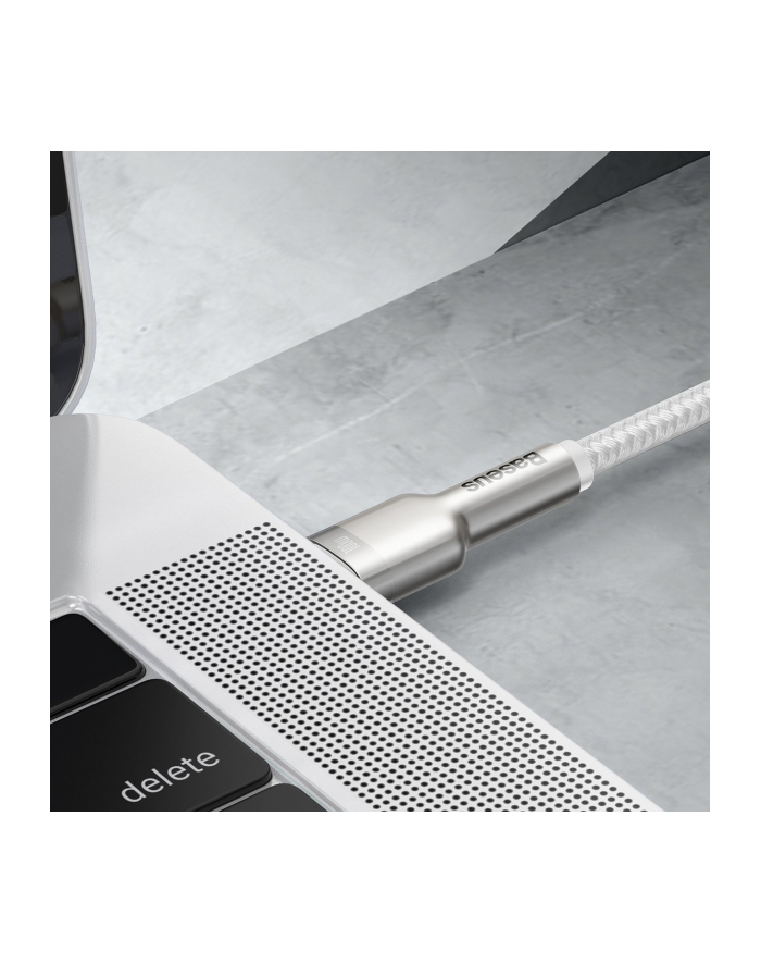 Baseus Cafule USB-C do USB-C, 100W, 1m (biały) główny