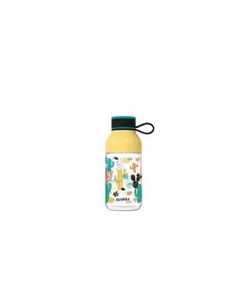 Quokka Ice Kids 430 ml Z Paskiem Cactus żółty