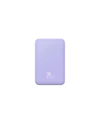 Baseus Magnetic Mini 5000mAh 20W (fioletowy) nr 1