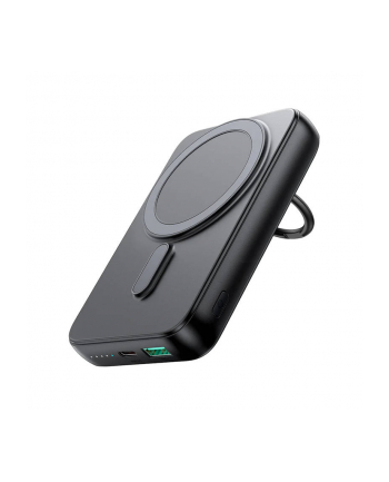 Joyroom JR-W050 10000mAh 20W MagSafe z ringiem i podstawką czarny nr 1