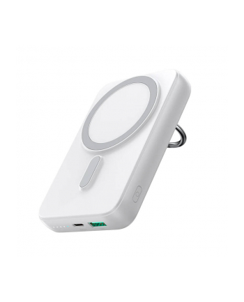 Joyroom JR-W050 10000mAh 20W MagSafe z ringiem i podstawką biały nr 1
