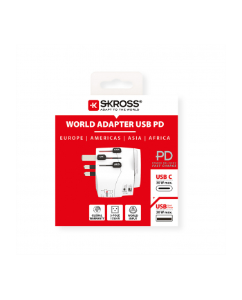 Skross Pro Light USB AC30PD World Adapter Podróżny nr 1