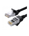 Ugreen NW101 z metalowymi wtyczkami, Ethernet RJ45, Cat.6, UTP, 0.5m czarny - nr 2