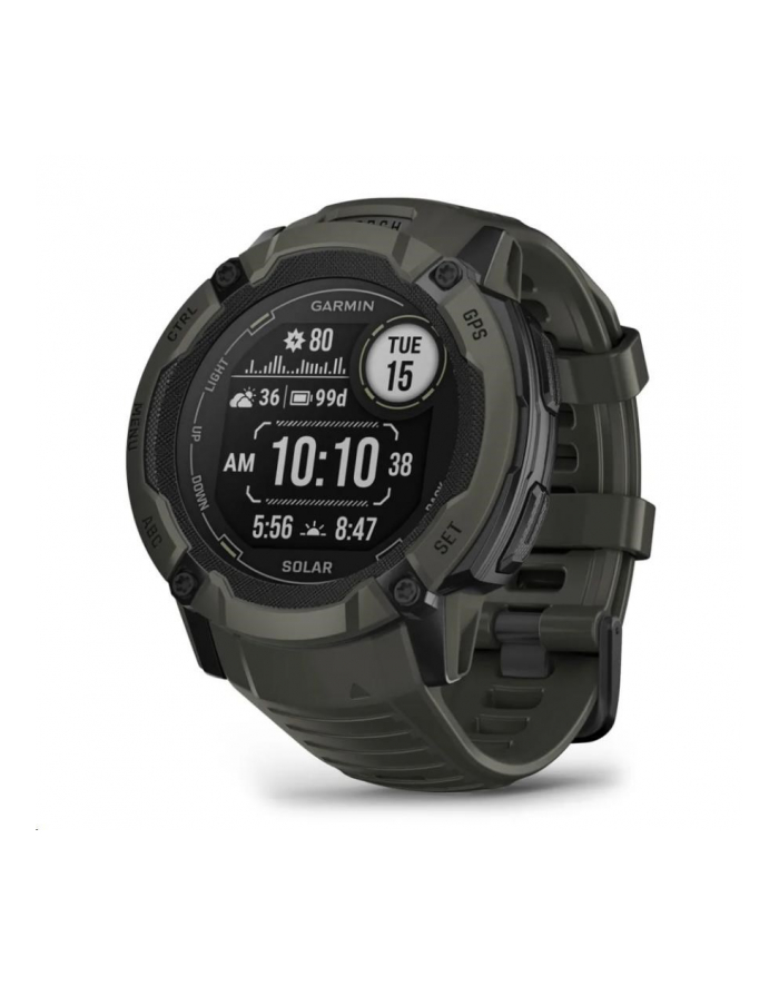 Garmin Instinct 2X Solar (mchowy / mchowy pasek) główny