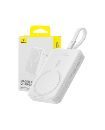 Baseus Magnetic Mini 10000mAh 30W MagSafe biały nr 2