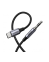 UGREEN miniJack 3,5mm AUX - USB-C 1m szary - nr 2