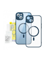 Baseus zestaw ochronny Frame do iPhone 14 Plus (niebieski) - nr 1