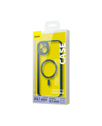 Baseus zestaw ochronny Frame do iPhone 14 Plus (niebieski) nr 2