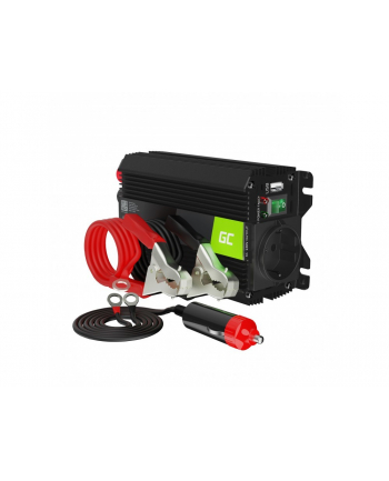 Green Cell PRO 24V na 230V 300W/600W Modyfikowana sinusoida ładowarka samochodowa nr 1