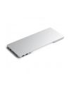 Satechi Slim Dock do iMac 24'' USB-C (USB-C 10Gb, USBA-A 10Gb, 2x USB-A, czytnik kart micro/SD, kieszeń na NVMe SATA) (srebrny) - nr 2