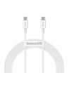 Baseus Superior Series USB-C do USB-C, 100W, 2m (biały) - nr 10