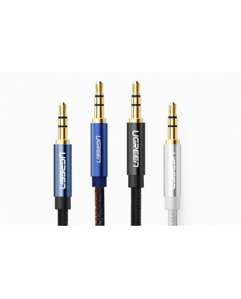 Ugreen AV122 miniJack 3,5mm AUX 1.5m czarny nr 2