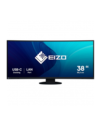 Eizo FlexScan EV3895-BK [czarny] 37,5'' | IPS |3840 x 1600 | 5ms | 60Hz | 1x HDMI, 1xUSB Type-C, 1xDP, 2xUSB Upstream, 4xUSB, 1xRJ-45, 1xsłuchawkowe | Głośniki | HAS | VESA 100 x 100