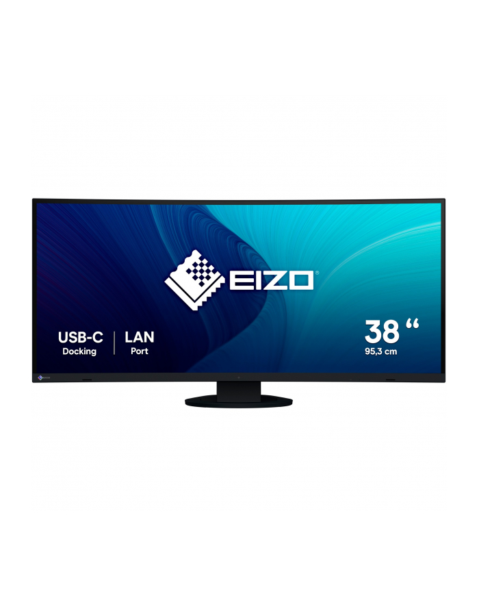 Eizo FlexScan EV3895-BK [czarny] 37,5'' | IPS |3840 x 1600 | 5ms | 60Hz | 1x HDMI, 1xUSB Type-C, 1xDP, 2xUSB Upstream, 4xUSB, 1xRJ-45, 1xsłuchawkowe | Głośniki | HAS | VESA 100 x 100 główny