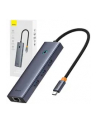 Baseus UltraJoy 6w1 6-Port (USB-C do 1xHDMI4K@60Hz + 3xUSB 3.0 + 1xPD +RJ45) - nr 1