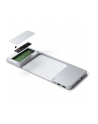 Satechi Slim Dock do iMac 24'' USB-C (USB-C 10Gb, USBA-A 10Gb, 2x USB-A, czytnik kart micro/SD, kieszeń na NVMe SATA) (srebrny) - nr 3
