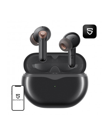 Soundpeats Air 4 Pro, ANC Czarne