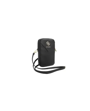 Guess Zip Triangle 4G - Torebka na telefon (czarny)