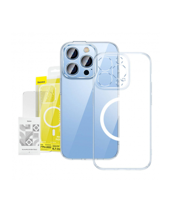 Baseus zestaw ochronny Crystal do iPhone 14 Pro Max nr 1