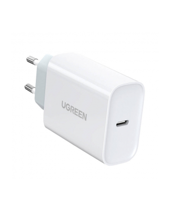 Ugreen CD127, USB-C, PD3.0, QC4.0, 30W biały ładowarka sieciowa