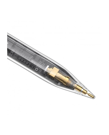 Baseus Stylus z wskaźnikiem baterii (biały)