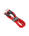 Baseus Cafule Lightning USB 1,5A 2m (czerwony) - nr 1