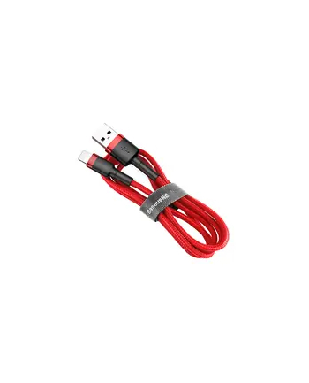 Baseus Cafule Lightning USB 1,5A 2m (czerwony)