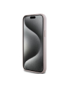 Guess 4G Collection Leather Metal Logo MagSafe - Etui iPhone 15 Plus / 14 Plus (różowy) - nr 3