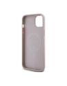 Guess 4G Collection Leather Metal Logo MagSafe - Etui iPhone 15 Plus / 14 Plus (różowy) - nr 5