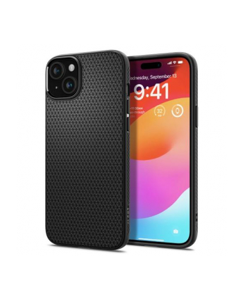 Spigen Liquid Air iPhone 15 Plus Matte Black nr 1
