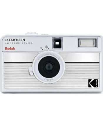 Kodak EKTAR H35N Camera Striped Silver