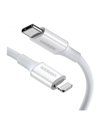 Ugreen US171 USB-C do Lightning 3A, 0.25m biały nr 1