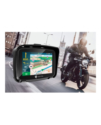 Navitel G590 MOTO Ekran: 5,0 | Linux | 800x480 | Uchwyt motocyklowy| Wodoodporna, wstrząsoodporna i kurzoodporna IP66 | BT | USB-C |