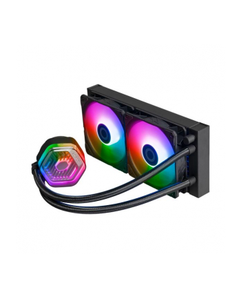 Cooler Master MasterLiquid 240 Atmos ARGB Biały wentylator CPU - chłodzenie wodne białe