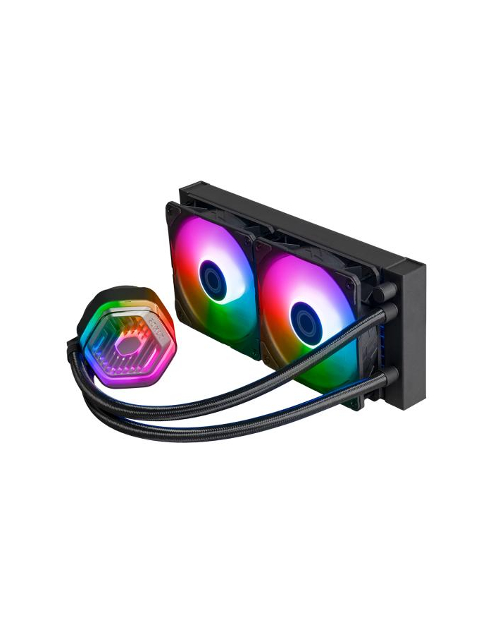 Cooler Master MasterLiquid 240 Atmos ARGB Biały wentylator CPU - chłodzenie wodne białe główny