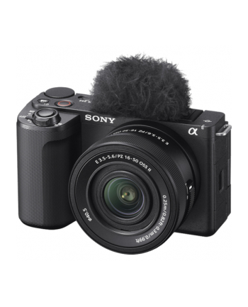 Sony ZV-E10 II + 16-50 mm f/3.5-5.6 OSS do videoblogów 27 MP | LCD: 3 cale | Zoom opt.: ok. 2,0x | Exmor™ CMOS formatu APS-C | SELP1650 |